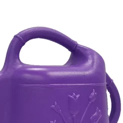 Union Products 63071 2 Gallon Plastic Indoor/Outdoor Watering Can W/ Tulip Design For Garden, Potted Plants, & Patio Pots, Purple (2 Pack) -Outdoor Garden GUEST 0164a8f3 ba9f 4c36 b01d 7cf8457963e3