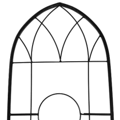 Sunnydaze Decor Sunnydaze 2-Piece Arched Climbing Plants Wall Trellis With Flower Pot Supports -Outdoor Garden GUEST 02cfaeb8 d0fc 4ee8 b8a4 1ff336d33cba