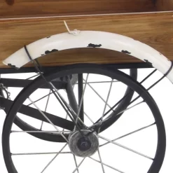 48" Wide Planter Rustic Iron Bicycle Inspired Flower Cart Brown - Olivia & May -Outdoor Garden GUEST 0393a431 aa8b 4e9b 85d7 6b554381b484