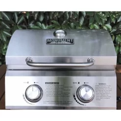 2-Burner Portable Tabletop Stainless Steel Propane Gas Grill Model 13742 - Monument Grills -Outdoor Garden GUEST 04822041 f2ab 4a3a 892b bbc9cae2a5e2