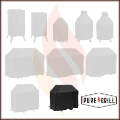 Pure Grill 32-Inch BBQ Grill Cover For All Outdoor Barbecue Gas Grill Brands, Universal Fit -Outdoor Garden GUEST 09ee45ec 5f29 457e bcca 95e9ba89ba6b