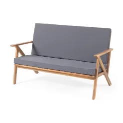 Panama 4pc Acacia Wood Patio Chair Set - Teak Finish - Christopher Knight Home -Outdoor Garden GUEST 0b32c5a7 da31 4859 ad07 550890e7edc8