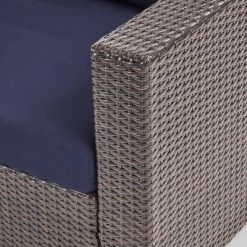 10pc Santa Rosa Wicker Patio Seating Sectional Set With Sunbrella Cushions Brown - Christopher Knight Home -Outdoor Garden GUEST 0b64a8cb 4699 4f98 bded 85ac56a55472