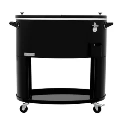 80qt Sporty Oval Rolling Patio Cooler - Permasteel -Outdoor Garden GUEST 0b6f9c05 ce11 4736 b4f8 ccf73f608309