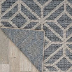 World Rug Gallery Modern Contemporary Geometric Indoor/Outdoor Area Rug -Outdoor Garden GUEST 0bbd84e0 5d90 4798 992c 108fdf427448