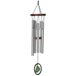 Woodstock Wind Chimes Signature Collection, Woodstock Agate Chime, 25'' Wind Chime -Outdoor Garden GUEST 0bd43678 ecd4 498f 8a77 9a916818472b