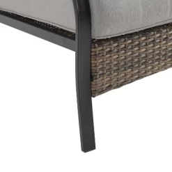 Dahlia Outdoor Steel Sofa Taupe/Matte Black - Crosley 19 Dahlia Outdoor Steel Sofa Taupe/Matte Black - Crosley -Outdoor Garden GUEST 0c97d90e dfbe 414f b6c4 4d9cd6e9a8c3