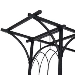 Costway Garden Wedding Rose Arch Pergola Archway Flowers Climbing Plants Trellis Metal -Outdoor Garden GUEST 0d1b5e9c 89c4 4c87 929e ee2bac07ddc0
