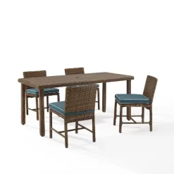 5pc Bradenton Outdoor Steel Dining Set - Crosley -Outdoor Garden GUEST 0da41e0e b4e9 431e bc5b 08ca6e7c1510