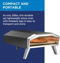 Westinghouse Gas-Powered Artisan Outdoor Pizza Oven - Stainless Steel Portable Pizza Ovens 7 Westinghouse Gas-Powered Artisan Outdoor Pizza Oven - Stainless Steel Portable Pizza Ovens -Outdoor Garden GUEST 0fe8504e a9e0 4637 a46c 55db57a8f26e