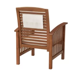Lyndon 3pc Eucalyptus Wood Outdoor Set With Cushions - Light Brown - Alaterre Furniture -Outdoor Garden GUEST 102b8129 b127 4ff4 ba81 1837e1125bed