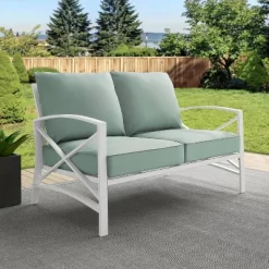 Crosley Kaplan Outdoor Patio Loveseat 17 Crosley Kaplan Outdoor Patio Loveseat -Outdoor Garden GUEST 11bb1624 4d51 4806 824a a996e5348101