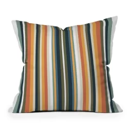 Sheila Wenzel Ganny Mid Century Stripes Outdoor Throw Pillow - Deny Designs -Outdoor Garden GUEST 12013727 04e3 4dc8 a315 8b194b6ade2e
