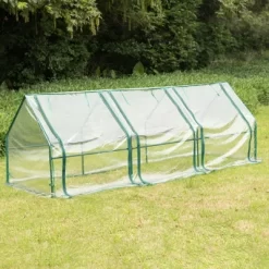 Gardenised Green Outdoor Waterproof Portable Plant Greenhouse With 2 Clear Zippered Windows 16 Gardenised Green Outdoor Waterproof Portable Plant Greenhouse With 2 Clear Zippered Windows -Outdoor Garden GUEST 124902e4 632e 4c4d 8f39 25daebe3fe5f