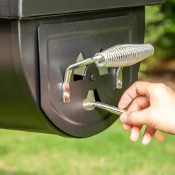 Captiva Designs E02GR016 16" Offset Charcoal Smoke - Black -Outdoor Garden GUEST 13504ef1 cb9b 4d14 a0e5 8a63c60c8fcb