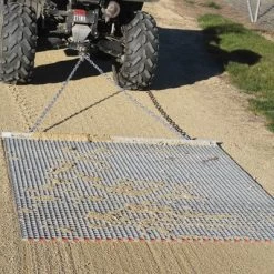 Yard Tuff 5 X 4.5' Steel Durable Chain Field Lawn Level ATV Drag Mat (2 Pack) -Outdoor Garden GUEST 13918e99 2da8 4140 b4db bcc23d860f9c