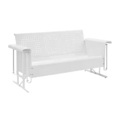Bates Outdoor Sofa Glider - White - Crosley -Outdoor Garden GUEST 1446bfad 07d5 4a84 94c2 5d9b92165e0a