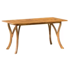 Hermosa Rectangular Acacia Wood Dining Table -Teak Finish - Christopher Knight Home -Outdoor Garden GUEST 166f17ff 890e 4aa6 9b08 5f3e1891f7b2
