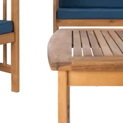 Fontana 4pc Outdoor Set - Natural Look/Navy - Safavieh 8 Fontana 4pc Outdoor Set - Natural Look/Navy - Safavieh -Outdoor Garden GUEST 17139a5b 922f 44fb 8e11 df4d32e869b2