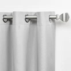 Set Of 2 Indoor/Outdoor Solid Cabana Grommet Top Curtain Panels - Exclusive Home -Outdoor Garden GUEST 1757217d 089d 4b0c 83eb 87352094baf7