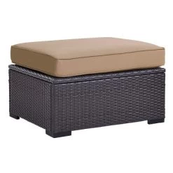 Biscayne Ottoman With Mist Cushions - Crosley -Outdoor Garden GUEST 177bf3d5 eeb1 493b 97f3 b5233a3e8cd4