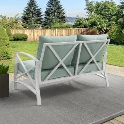 Crosley Kaplan Outdoor Patio Loveseat 18 Crosley Kaplan Outdoor Patio Loveseat -Outdoor Garden GUEST 17c0631e 3f38 4541 b97f a1c0229059b6