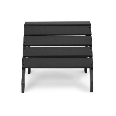 5pk Plastic Resin Adirondack Chair With Side Table & Ottoman - EDYO LIVING 10 5pk Plastic Resin Adirondack Chair With Side Table & Ottoman - EDYO LIVING - Image 10