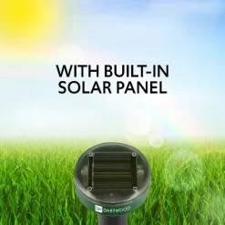 Dartwood Outdoor Solar Ultrasonic Pest And Mole Repellent - Remove Groundhogs Rats Mice Snakes And More From Your Gardens, Lawns,and Yards (4-8 Packs) -Outdoor Garden GUEST 1b9279fc cfa3 4893 8dcd aa52ac62d649