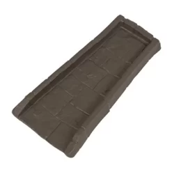 Suncast Decorative Home Splash Rain Gutter Drain Block Heavy-Duty Replacement Guard To Prevent Soil Erosion And Rain Washouts, Java (10 Pack)