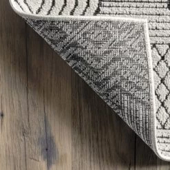 NuLOOM Valerie Textured Geometric Indoor/Outdoor Patio Area Rug -Outdoor Garden GUEST 1d082c80 0a91 4897 acfc 58064566c52f