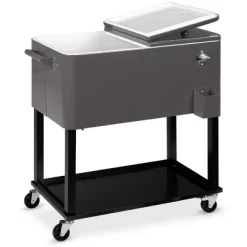 Best Choice Products 80qt Steel Rolling Cooler Cart W/ Bottle Opener, Catch Tray, Drain Plug, Locking Wheels 15 Best Choice Products 80qt Steel Rolling Cooler Cart W/ Bottle Opener, Catch Tray, Drain Plug, Locking Wheels -Outdoor Garden GUEST 1dc44165 555f 42c9 b10a e12af5e5774c