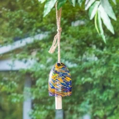 Evergreen 8"H Royal Swirl Chime