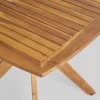 Stamford Square Acacia Wood Dining Table With X Base - Teak - Christopher Knight Home