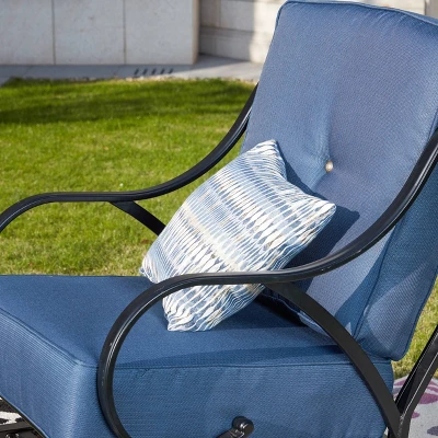 Steel Spring Patio Accent Chair - Lokatse 7 Steel Spring Patio Accent Chair - Lokatse - Image 7