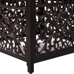 Oakland Living 5pc Deep Seating Swivel Aluminum Outdoor Patio Fire Pit Dining Set Copper -Outdoor Garden GUEST 23e0665a ad6a 40b8 a43a 37aa9d091f35