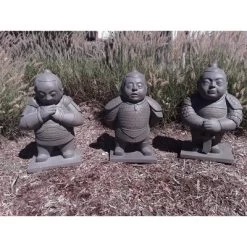 Rosemead Home & Garden 19" Lightweight Concrete Standing Warrior Garden Statue Gray -Outdoor Garden GUEST 2407fcc5 9970 4d6d aebc 7d634ebc530f