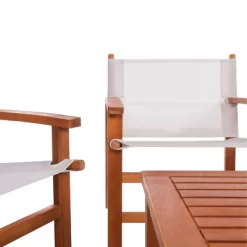 Mardin 4pc Living Set - Natural/Beige - Safavieh -Outdoor Garden GUEST 24a76c71 8645 4a54 b71f 84c972c435e9