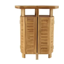 Patio Bar Table Teak - Olivia & May 22 Patio Bar Table Teak - Olivia & May -Outdoor Garden GUEST 27526fd0 4bba 4f77 92d8 838c8823033f