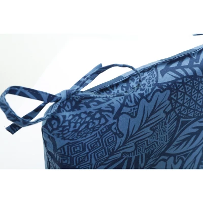 Set Of 2 Outdoor/Indoor Rounded Corners Seat Cushions Maven/Preview - Pillow Perfect 5 Set Of 2 Outdoor/Indoor Rounded Corners Seat Cushions Maven/Preview - Pillow Perfect - Image 5