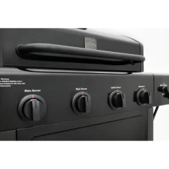 Kenmore 4-Burner Open Cart Grill With Side Burner -Outdoor Garden GUEST 29508dcd e856 483b 84e9 32abe7f89d25