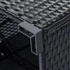 6pc Wicker Patio Conversation Set With Cushions - Black/Gray - GODEER 35 6pc Wicker Patio Conversation Set With Cushions - Black/Gray - GODEER -Outdoor Garden GUEST 2a6c75b8 963b 4c07 b2fa 9fa4d86634ce