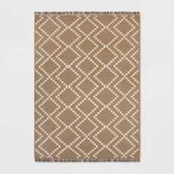 Check Diamonds Outdoor Rug Tan - Threshold™ -Outdoor Garden GUEST 2abd2c8e 928f 4aad a501 58a5ed86f643
