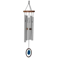 Woodstock Wind Chimes Signature Collection, Woodstock Agate Chime, 25'' Wind Chime -Outdoor Garden GUEST 2acd9754 71be 40e4 9c73 26fc42074c0a