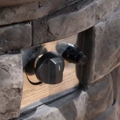 Maison 5pc Acacia Wood And Light Weight Concrete Adirondack Chair And Fire Pit Set - Gray - Christopher Knight Home -Outdoor Garden GUEST 2b2469c9 6887 4bd7 b57f 84c3dacc8a6c