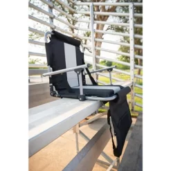 Stansport Folding Stadium Seat With Arms Black/Ten -Outdoor Garden GUEST 2c9124ff 5c8e 4ffb a43c a3cddec4a4bc