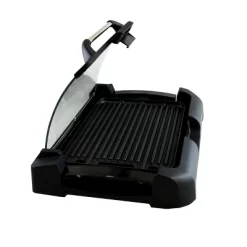 MegaChef Reversible Indoor Grill And Griddle With Removable Glass Lid