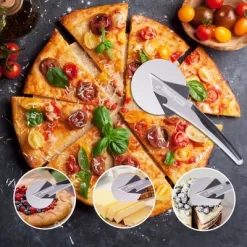 Royal Gourmet 2pc Pizza Set For BBQ Grill Oven With 13'' Round Pizza Cordierite Stone -Outdoor Garden GUEST 2d35d856 1400 49ff b222 b44629b950f7