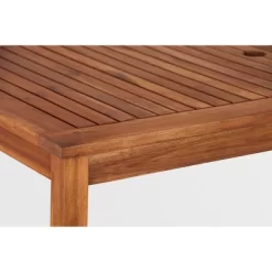 3pc Acacia Wood X Design Outdoor Patio Dining Set - Brown - Saracina Home 11 3pc Acacia Wood X Design Outdoor Patio Dining Set - Brown - Saracina Home -Outdoor Garden GUEST 2d66741d 1fcd 472a 8f0a ed5a499b3dc1