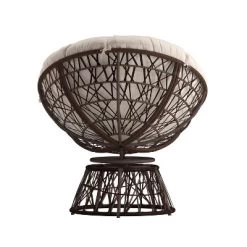 Flash Furniture Bowie Comfort Series Swivel Patio Chair With Cushion -Outdoor Garden GUEST 2f9faa49 0628 4c00 94f3 23cd2e067af3