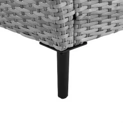 Richland 2pk Outdoor Wicker Armchairs - Charcoal - Crosley -Outdoor Garden GUEST 300b0d37 b700 459c 9222 f53b40404ff9